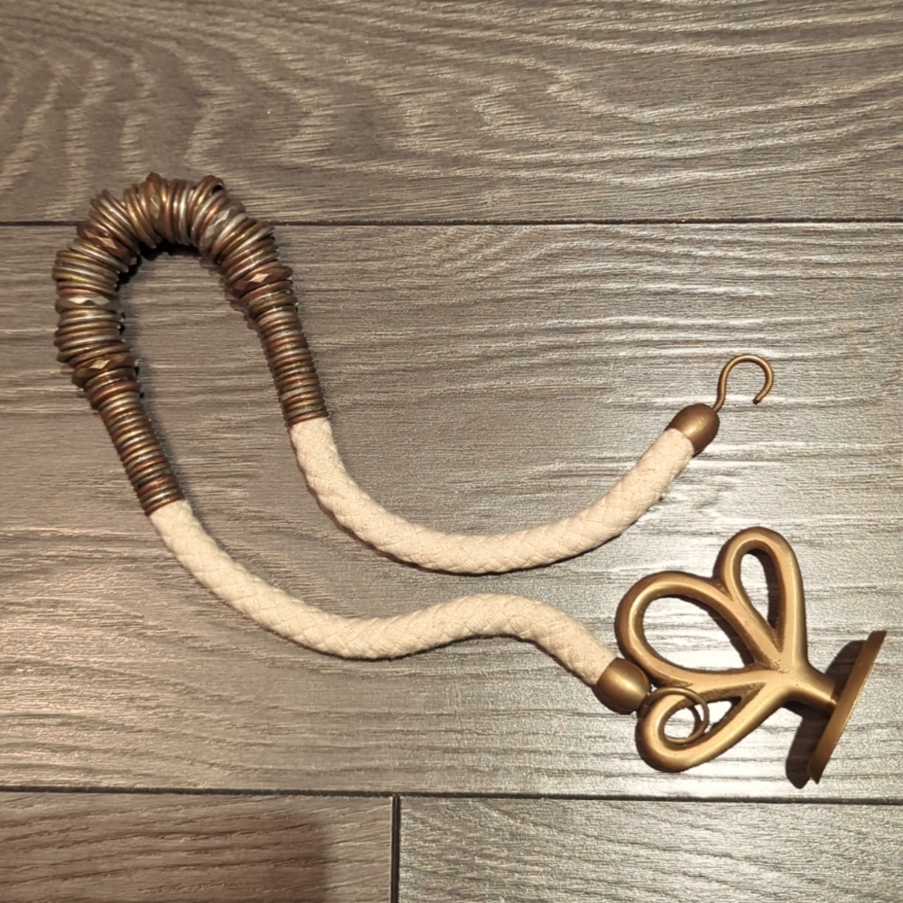 Anthropologie curtain tie backs